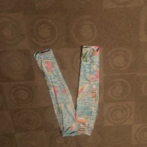 Lilly sailboat cropped leggings